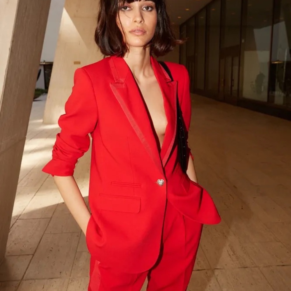 Kooples Marta Crepe Blazer